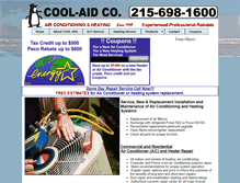 Tablet Screenshot of coolaidco.com